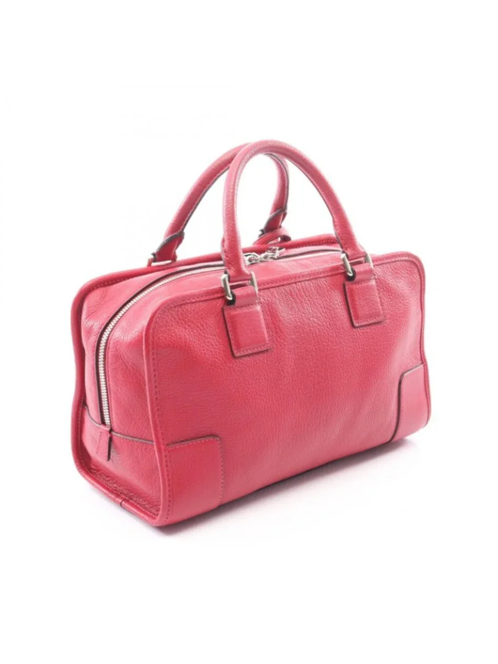 Loewe Handbag Amazona 28 Vivid Pink Leather